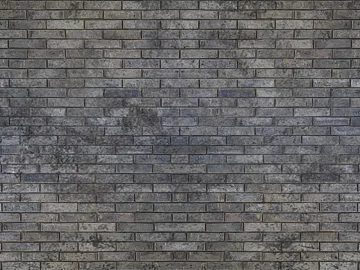 Brick wall 3d model