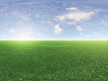hdr blue sky white clouds grassland outdoor grassland texture (ID:ffach681815)