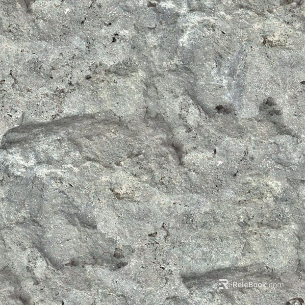 Grey rubble wall stone texture