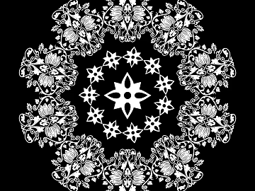 Black and white mask pattern texture pattern graphics carved graphics (ID:ffach719734)