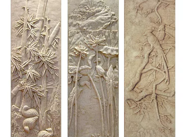 Relief Green Plant Sculpture texture (ID:ffacg37114)