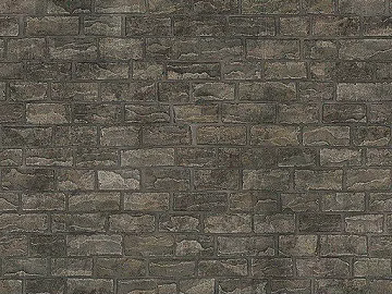 Dark gray brick wall interior exterior wall finish texture (ID:ffaeh363261)