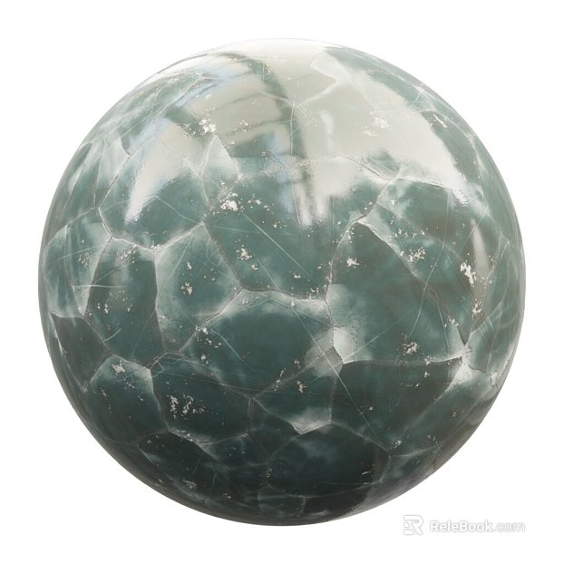 Ice Crack Porcelain PBR texture