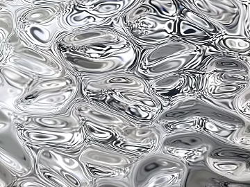 Modern industrial stainless steel metal water ripple texture (ID:ffach079538)