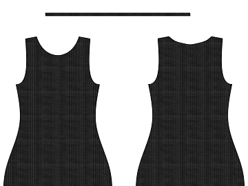 Black Vertical Grain Knitted Fabric Garment Fabric texture (ID:ffaeh950776)