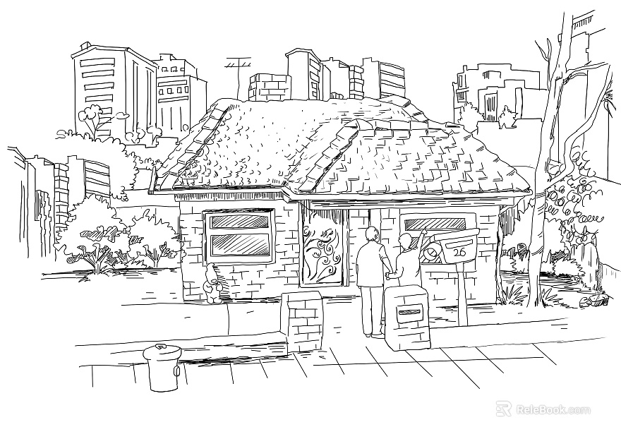 black and white painting texture