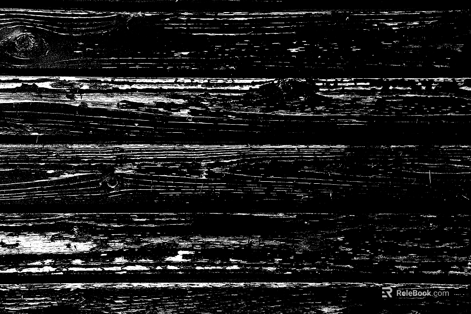 Black and White Bump Wood Grain Black and White Bump texture