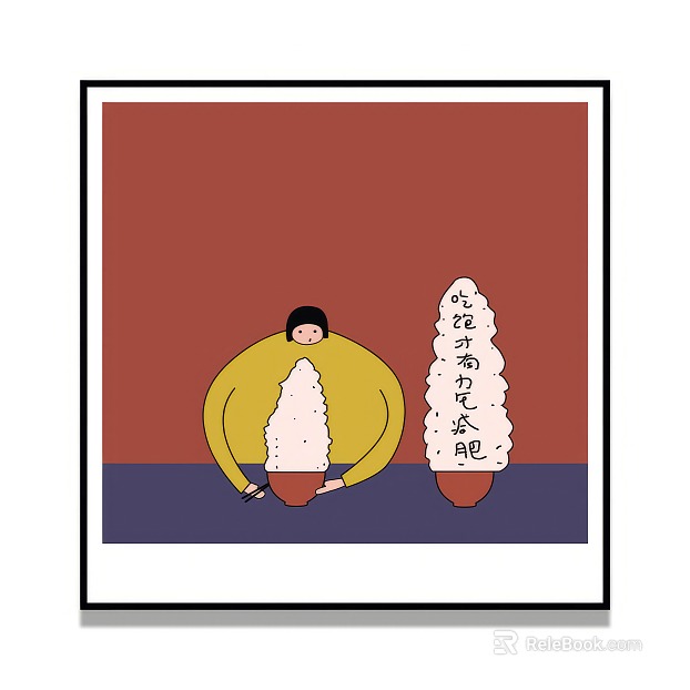 cartoon painting texture