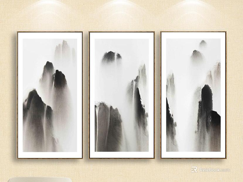 landscape painting texture