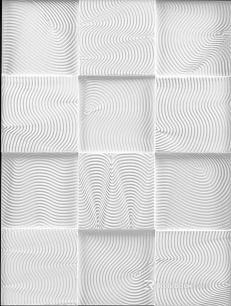 three-dimensional physical painting texture
