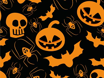 Cartoon Wallpaper Halloween Illustration texture (ID:ffach722940)
