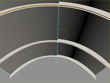 Grey curved wall line waist line wall decoration texture (ID:ffaeh893771)