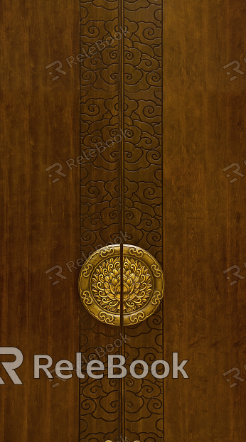 Wooden door texture