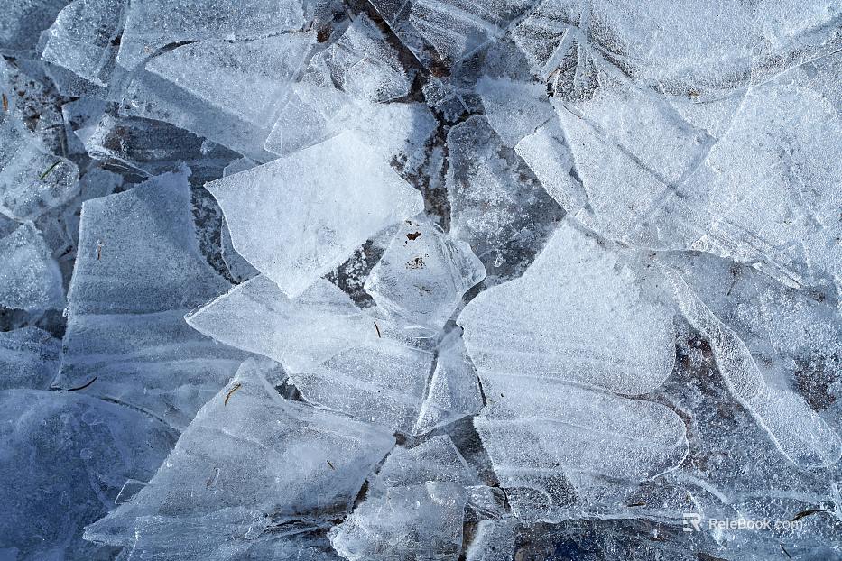 Ice texture