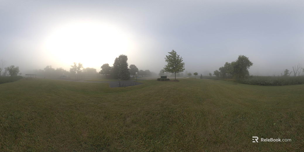 daytime park view hdr texture