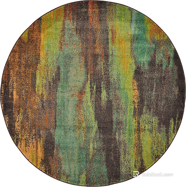 Round carpet texture