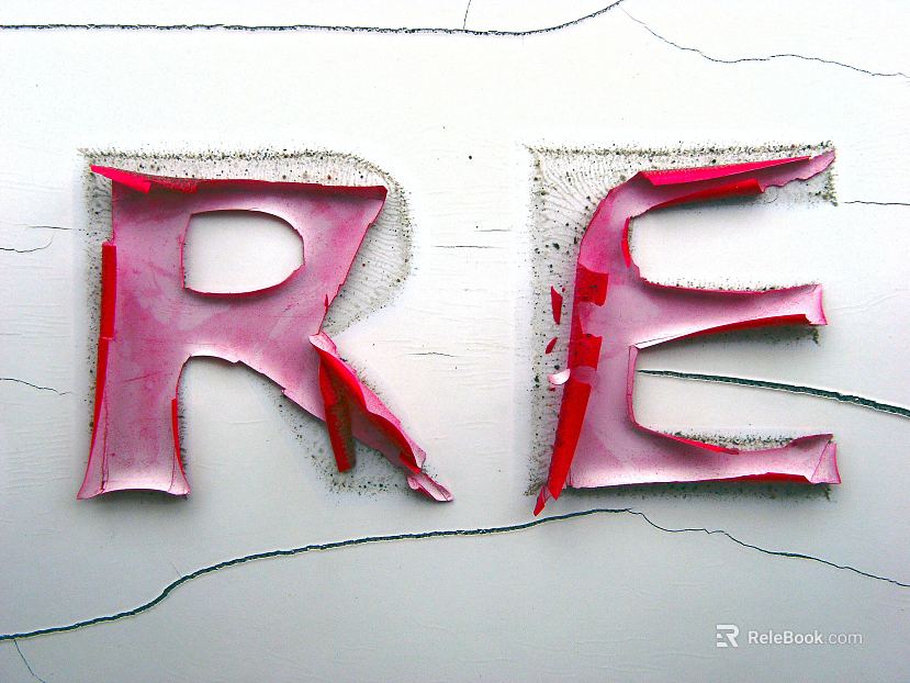 three-dimensional physical painting texture