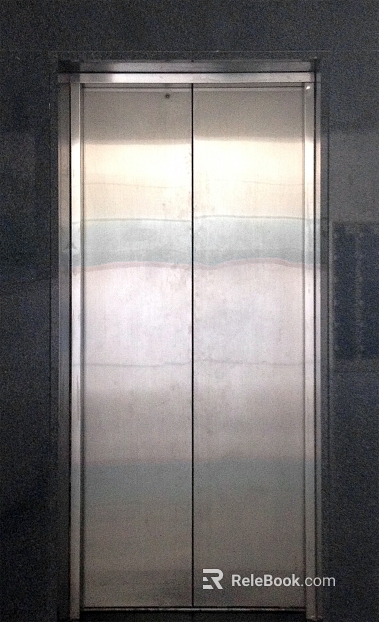 Metal door texture