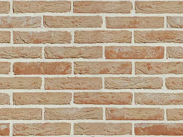Red brick wall outdoor wall ground 3d model