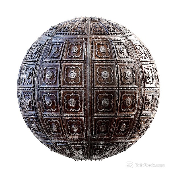 Exterior wall PBR texture