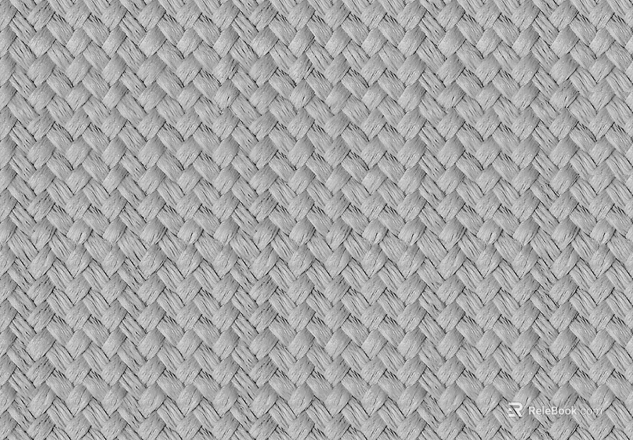 Woven rattan black and white seamless texture