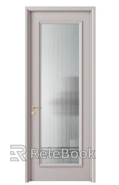 Glass door texture