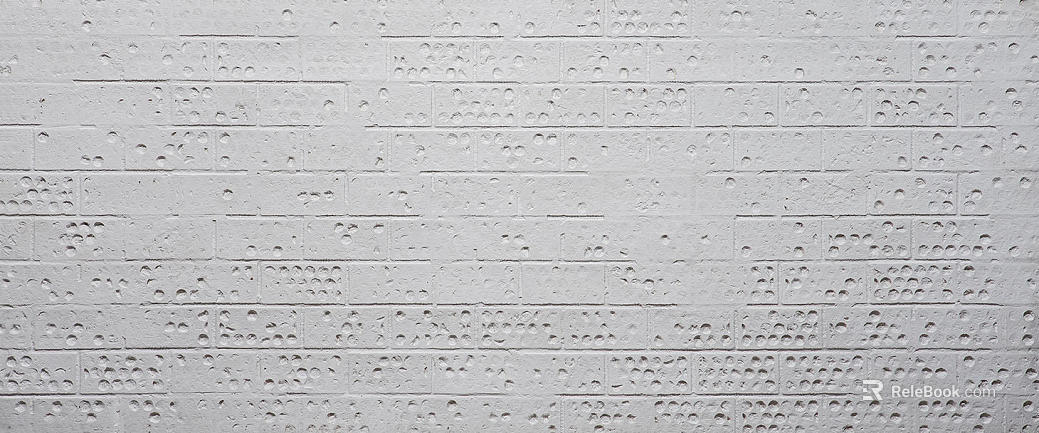 Cement wallboard texture
