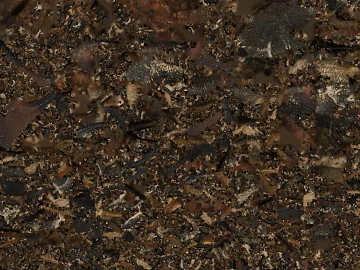 Deep brown black wood chip ground pavement texture (ID:ffaeh711226)