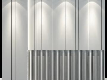 Modern white wall panel background wall texture (ID:ffaeh681371)