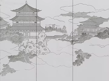 landscape painting texture (ID:ffabg12398)