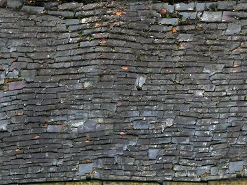Dark gray slate exterior wall tiles texture (ID:ffaeh913941)