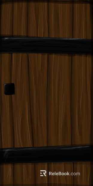 Retro Dark Brown Wooden Door Interior Door texture
