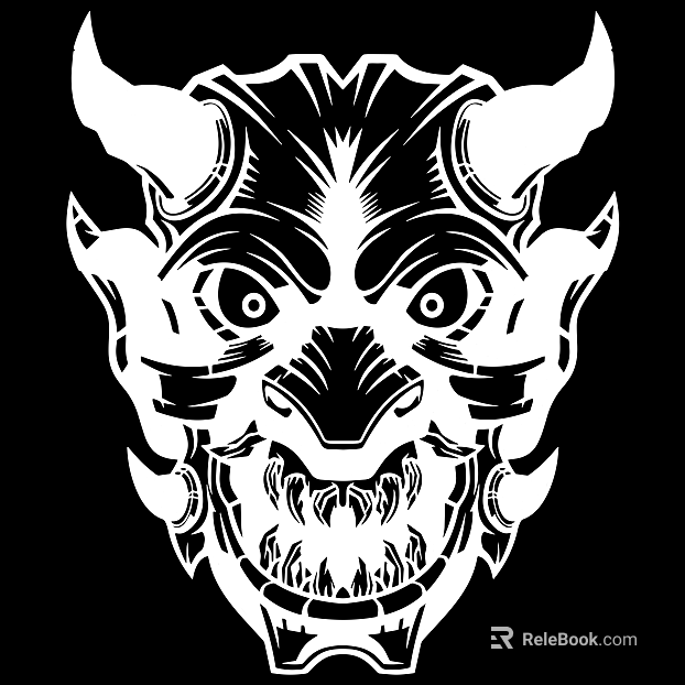 Tattoo black and white mask pattern texture pattern graphics texture