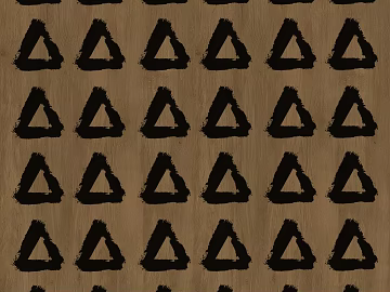 Silent Brown Triangle Finishing 3d model