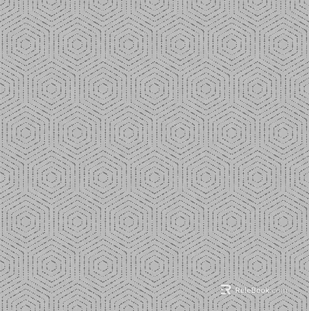 Grey Hexagon Geometric Texture Carpet texture