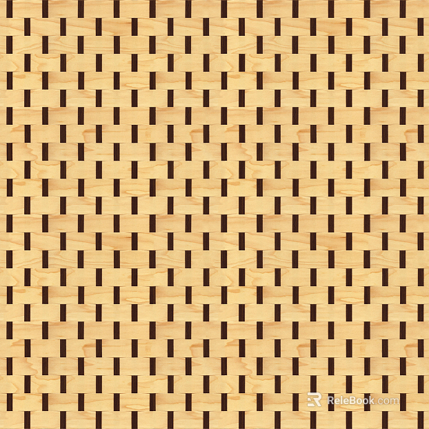 Log Woven Mat Curtain Wall Panel texture
