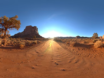 Outdoor Wilderness Blue Sky Sunny Day HDR texture (ID:ffabg11231)
