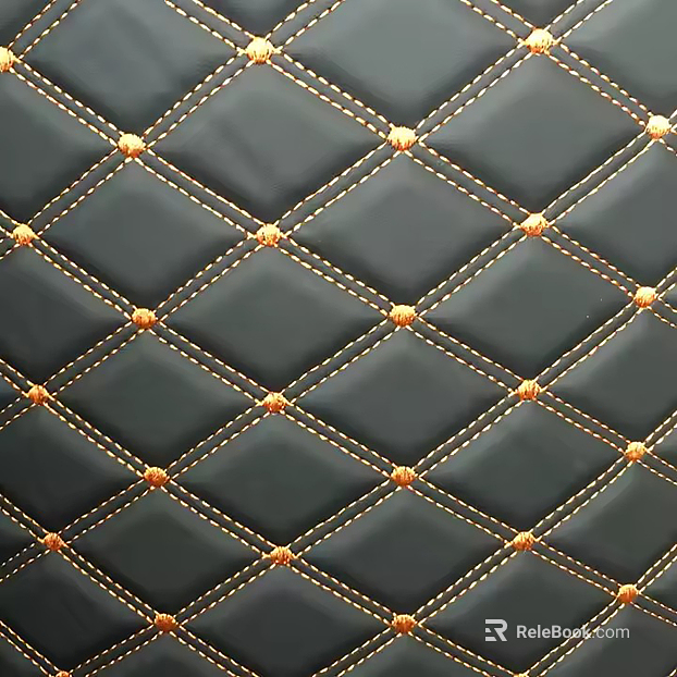 rhombic leather texture