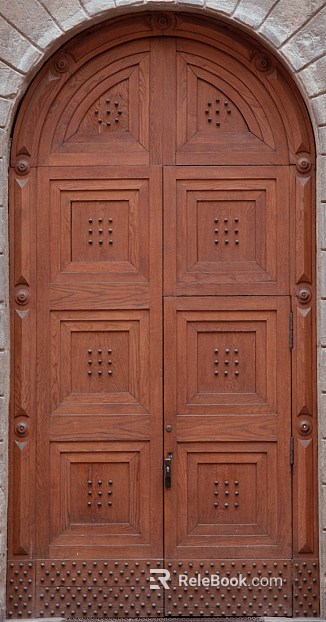 Wooden door texture