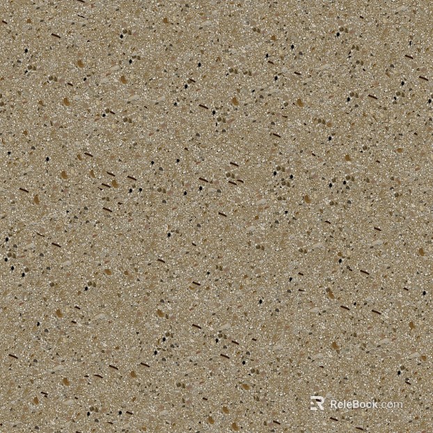 brown terrazzo texture