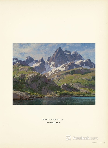 landscape painting texture