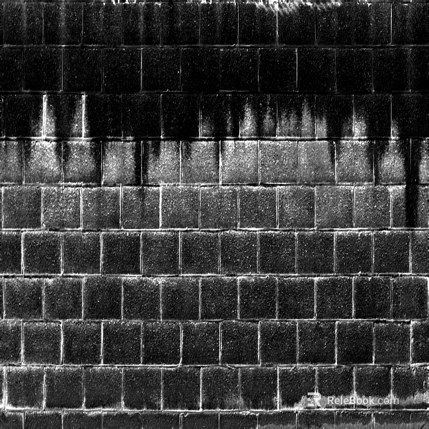 brick wall black and white dirt brick wall texture