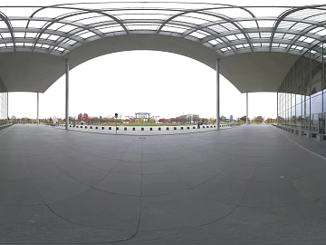 Indoor station front greenhouse HDR texture (ID:ffabg29741)