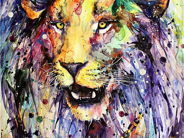 Animal painting texture (ID:ffhbe768)