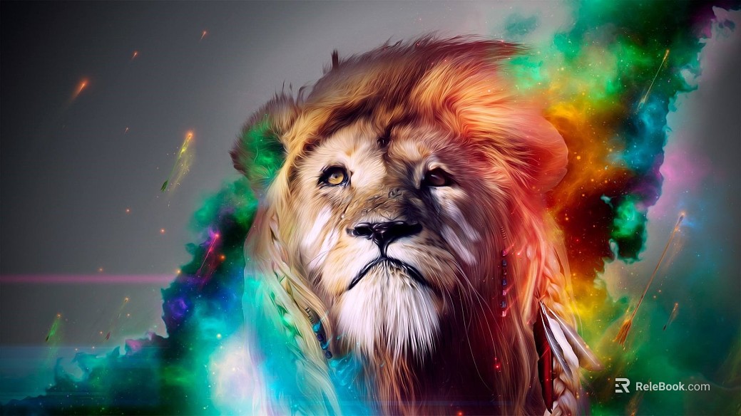 Animal painting texture