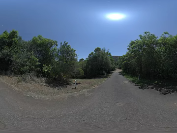 Outdoor Road Forest View Daytime HDR texture (ID:ffabg79761)