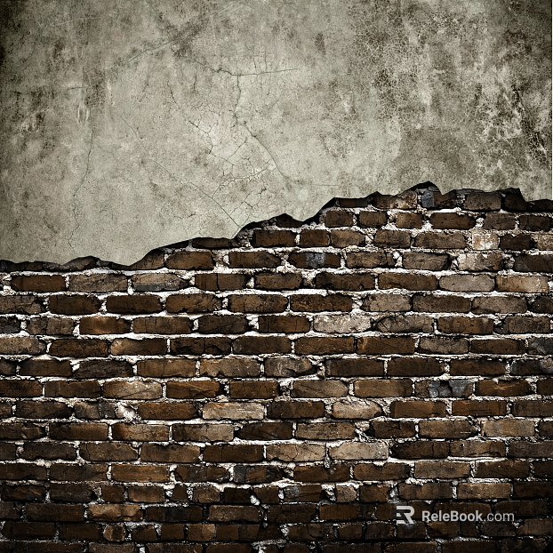 brick wall red brick cement wall texture