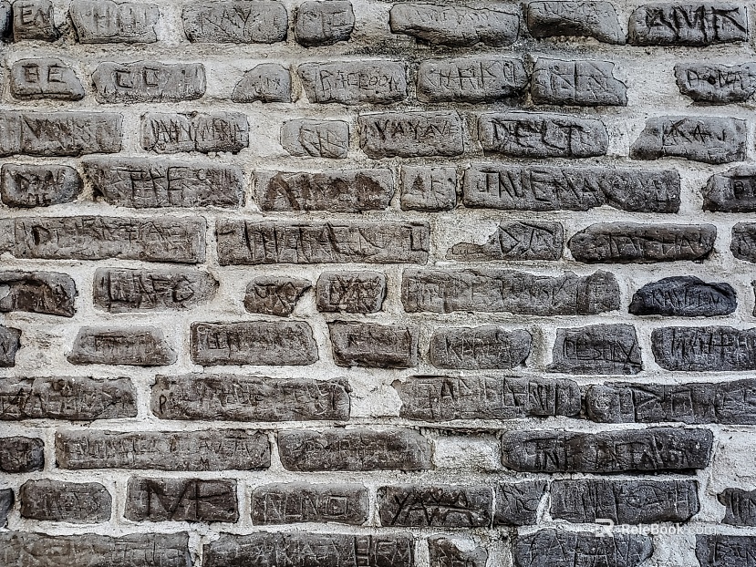 Brick wall texture