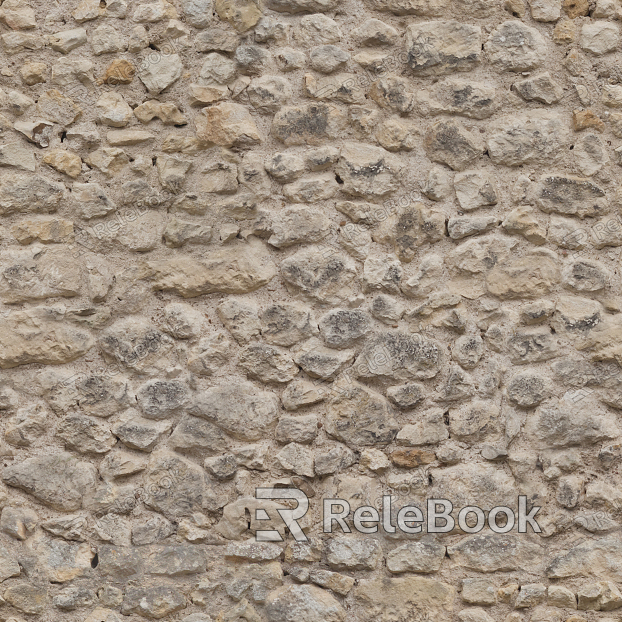 A rustic outdoor scene featuring a robust stone brick wall, weathered by time and elements, adorned with lush green moss and vines, creating a natural, serene backdrop. The wall exhibits a blend of gray and earthy tones, complementing the vibrant greens, evoking a sense of tranquility and connection