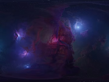 Color Universe Star HDR 3d model